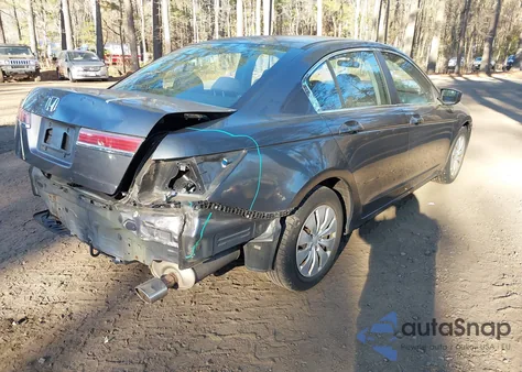 2012 Honda Accord 2.4 Lx из США, поврежденный, VIN 1HGCP2F35CA009704